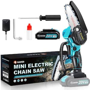 20V 4 in. Cordless Mini Chainsaw Including 1 Batteries