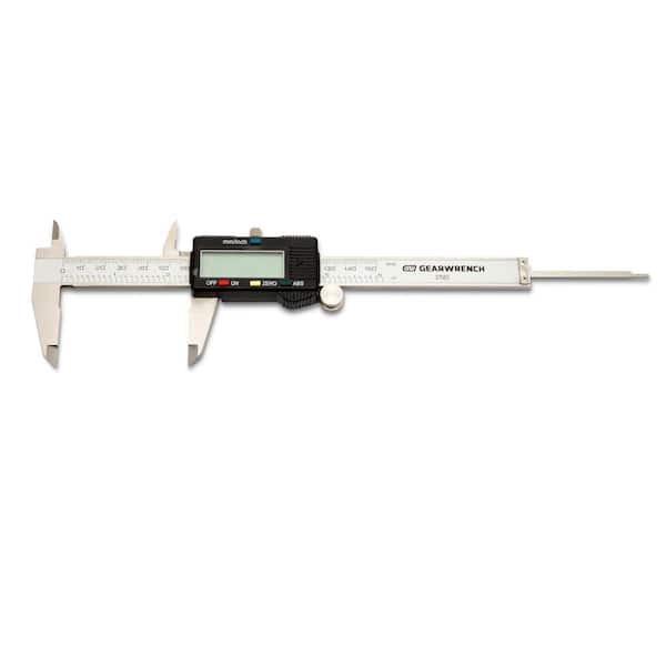 GEARWRENCH 4 Way Measurement 6 in. Digital Caliper with Large LCD Window