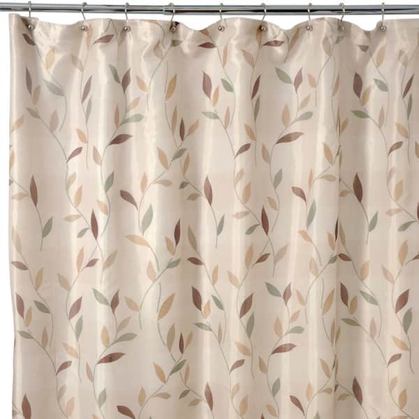 Famous Home Fashions Shadow Leaf Shower Curtain