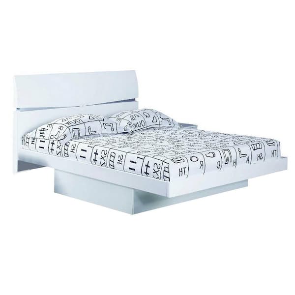 HomeRoots Charlie White Adult Platform Bed