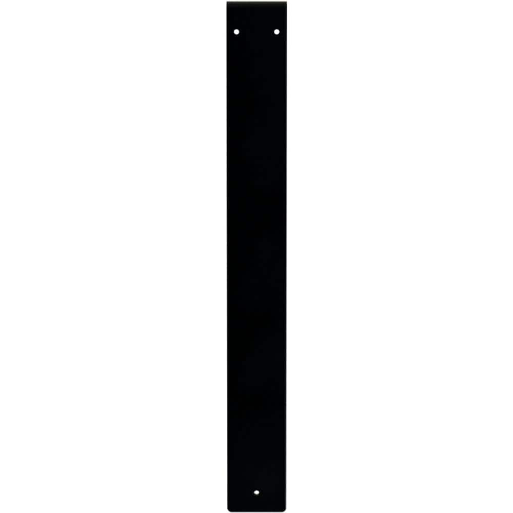 Powder Coated Black Steel Bracket for Shelves and Countertops