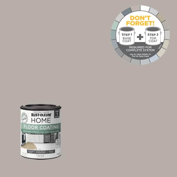 1 qt. Greige Interior Floor Base Coating