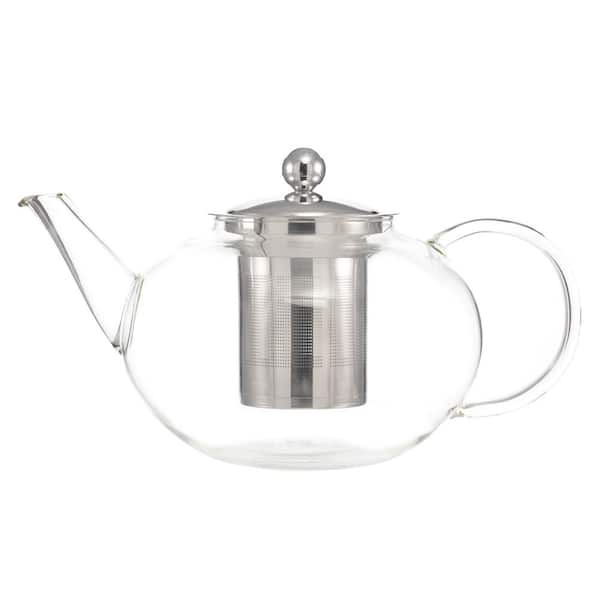 GROSCHE Joliette 42 oz. Glass Teapot with Removable Stainless Steel Infuser