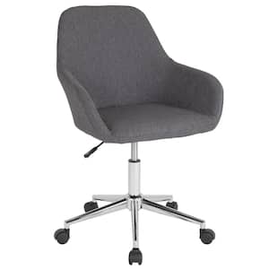 Dark Gray Fabric Office/Desk Chair