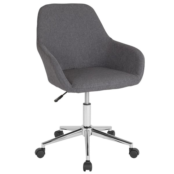 Carnegy Avenue Dark Gray Fabric Office/Desk Chair