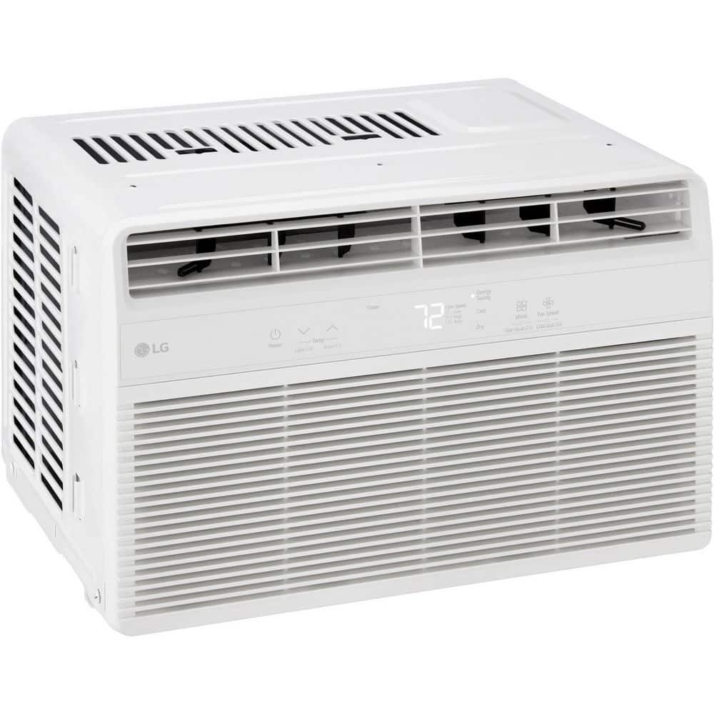 LG 6,000 BTU White Window Air Conditioner with Remote