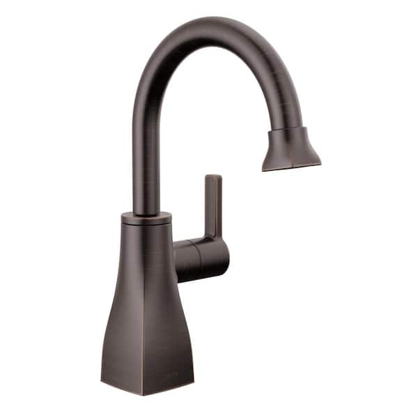 Delta Contemporary Square Single Handle Beverage Faucet in Venetian Bronze