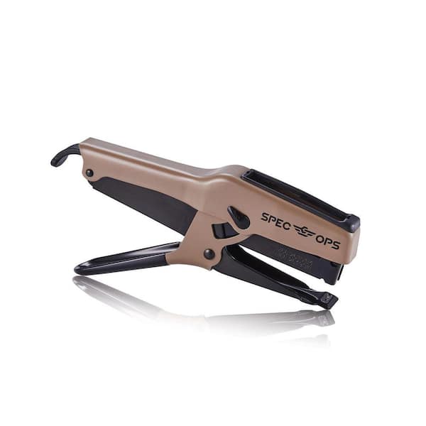 Elite Duty Packaging Plier Stapler, 7/16 in. Crown, 1/4 in.-3/8 in. Leg Length Staples