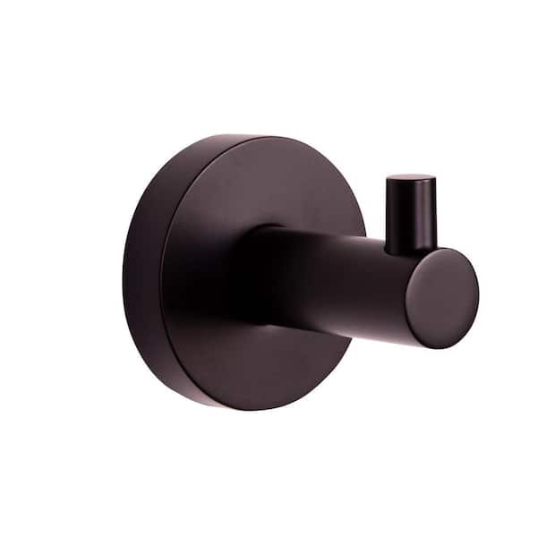 Kelton Knob Robe/Towel Hook in Matte Black