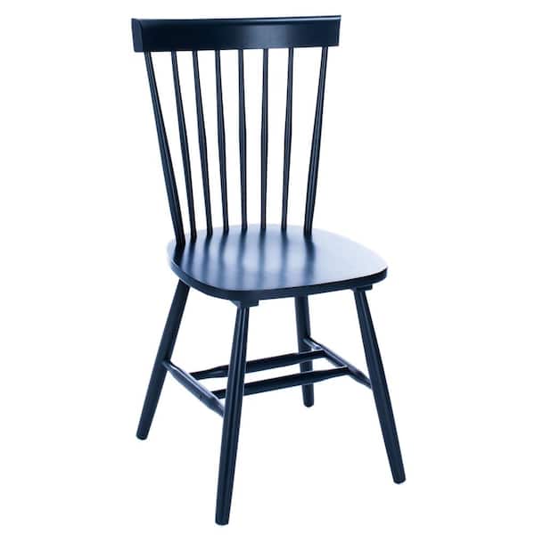 Riley Navy Spindle Back Dining Chair (Set of 2)