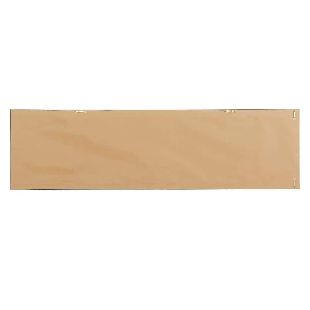 73" x 22" Brown Radial Starburst Canvas Wall Art