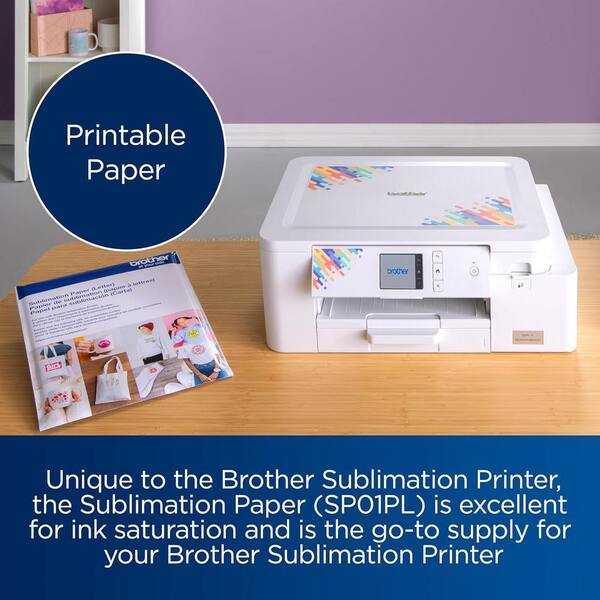 World-Paper Dye Sublimation Printer Paper - 100 Sheets, 8.5x11 Letter