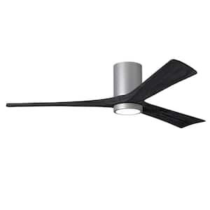 Irene-3HLK 60 in. Integrated LED Brushed Nickel Ceiling Fan with Light Kit