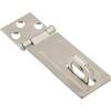 Hillman 3-1/2 Inch Swivel Staple Safety Hasp – Stainless Steel Padlock Hasp For Doors, Gates & Cabinets