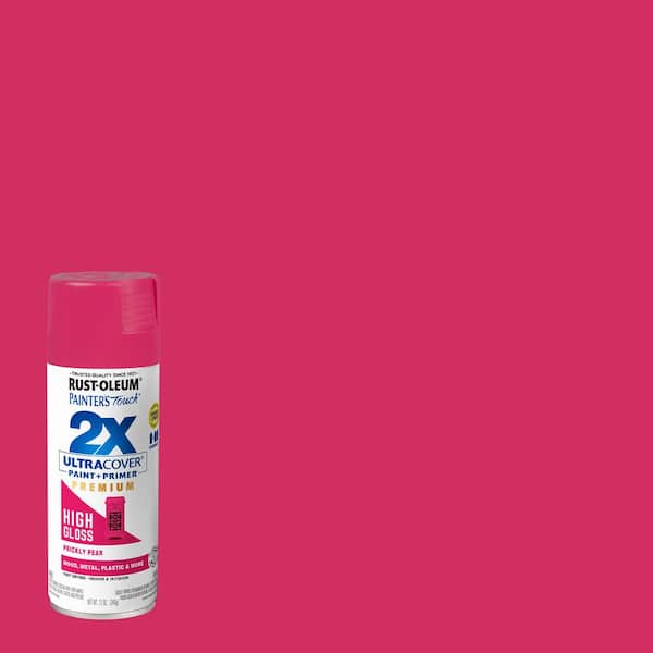 Rust-Oleum Painter's Touch 2X 12 oz. High Gloss Prickly Pear Ultra Cover General Purpose Spray Paint (Case of 6)