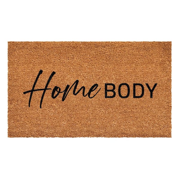 Home Body Doormat, 12" x 24"