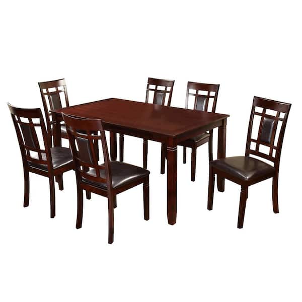 Home Source Industries Home Source Notte 7 Piece Dining Set