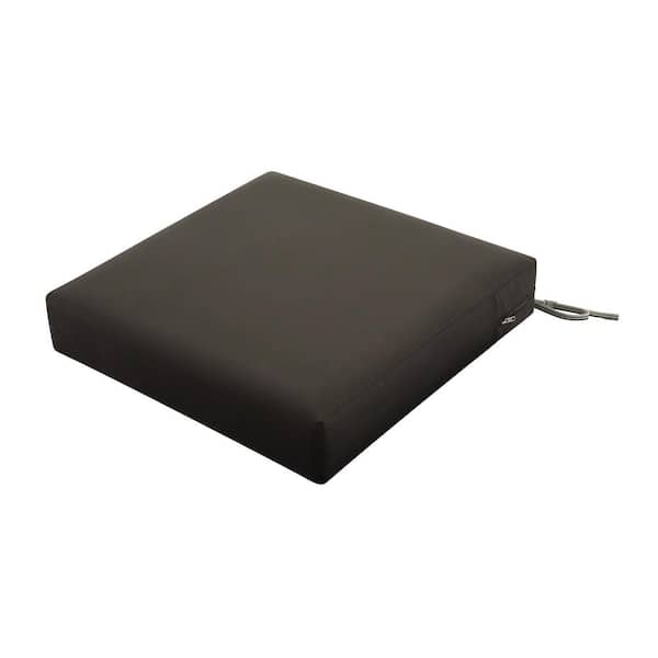 Classic Accessories Ravenna Espresso 21 in. W x 19 in. D x 5 in. T Deep Seating Outdoor Lounge Chair Cushion