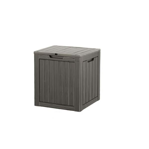 30 Gal. Gray Outdoor Durable Storage Deck Box