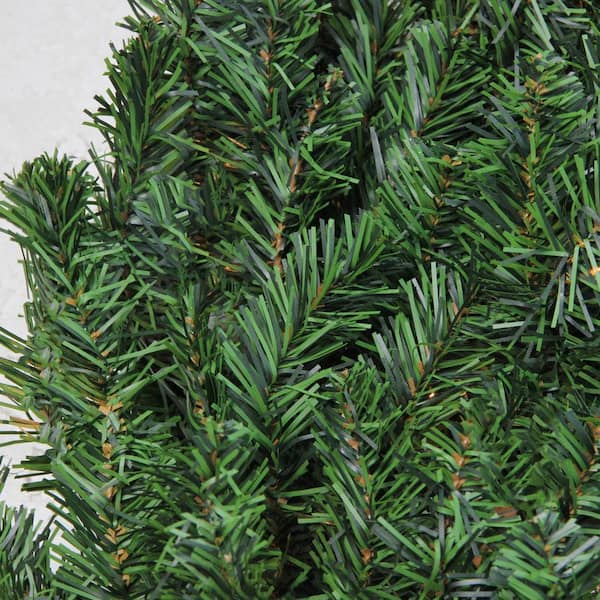 96 in. Green Unlit Commercial Size Canadian Pine Artificial Christmas Wreath