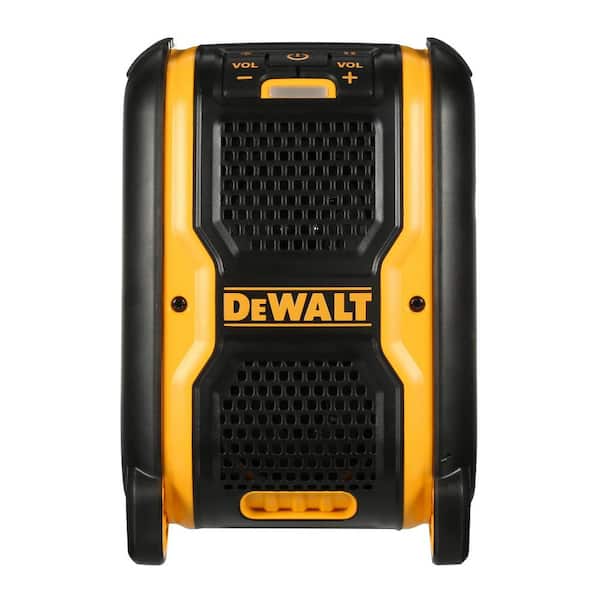 DEWALT 20V MAX Compact Cordless Bluetooth Radio (Tool Only) DCR028B - The  Home Depot