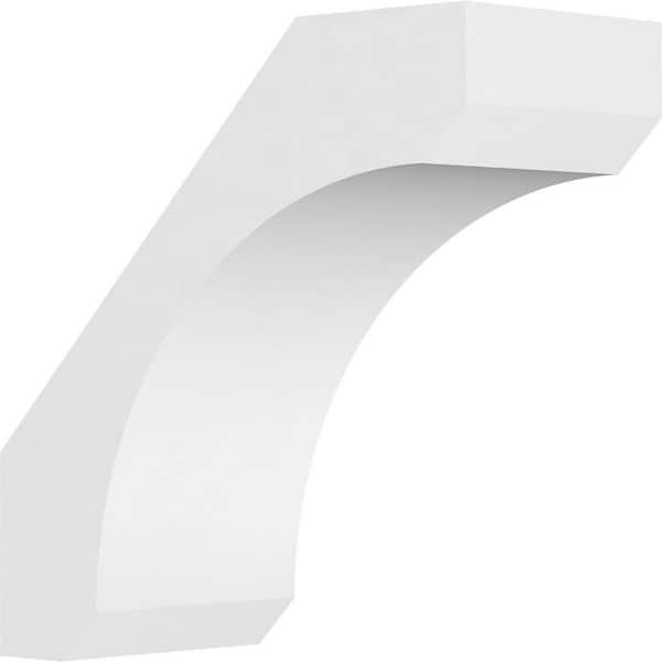 Ekena Millwork 5"W x 12"D x 12"H Standard Legacy Architectural Grade PVC Knee Brace