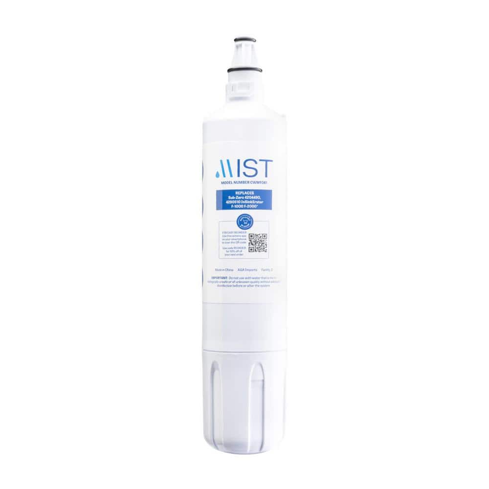 Mist 3-Pack White Twist-in Refrigerator Water Filter