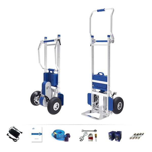 Unbranded Electric Stair Climbing Hand Trucks 375 lbs. Heavy-Duty Capacity
