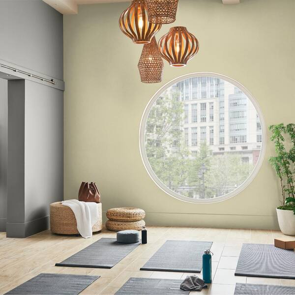 BEHR PRO 1 gal. #PPU9-13 Yellow Wax Pepper Eggshell Interior Paint