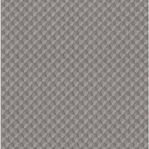 Genevieve Color Eclipse Gray - 39 oz. Nylon Pattern Installed Carpet