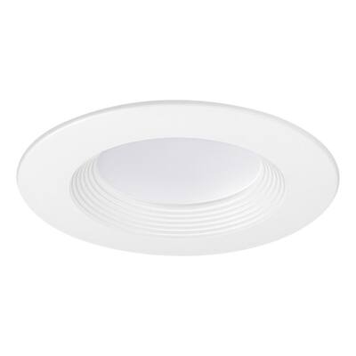 6 in. Energy Star Tunable Integrated LED Recessed Retrofit Baffle Trim With Duo Bright Technology