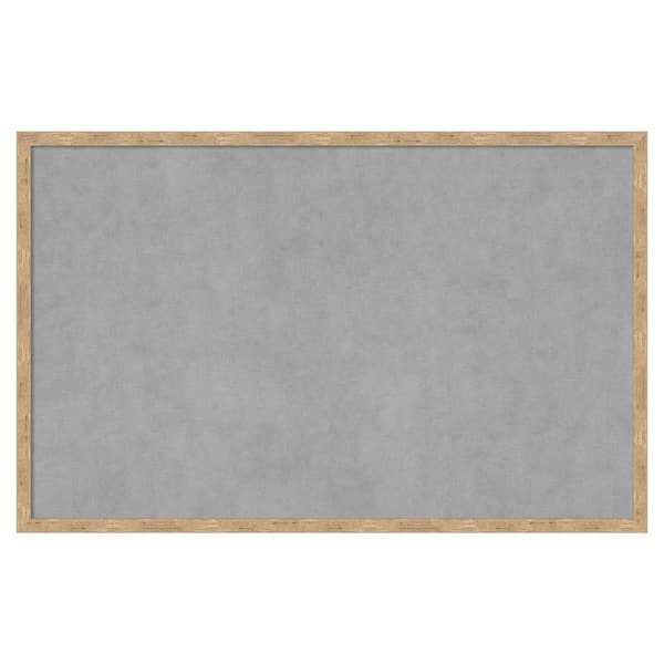 Amanti Art Imprint Light Bronze 33 in. x 21 in. Framed Magnetic Board