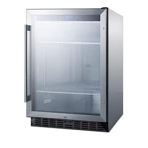 24 in. 5 cu. ft. Built-in Outdoor Refrigerator in Stainless Steel
