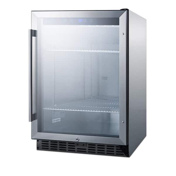 24 in. 5 cu. ft. Built-in Outdoor Refrigerator in Stainless Steel