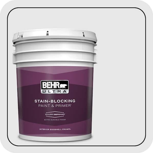 BEHR ULTRA 5 gal. #PR-W09 Nimbus Cloud Extra Durable Eggshell Enamel Interior Paint & Primer