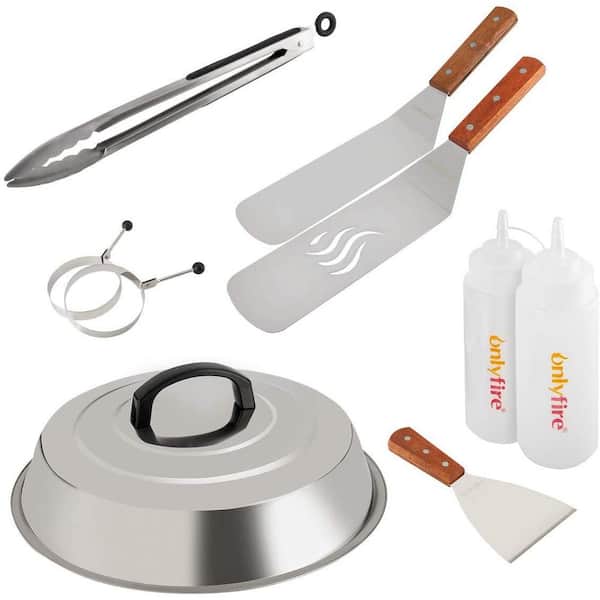 onlyfire Griddle Tool Kit Cooking Accessory Grilling Set