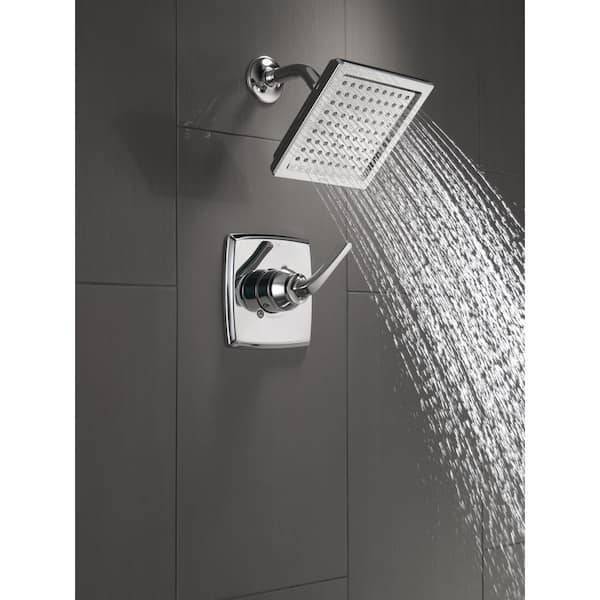Geist Single-Handle 1-Spray Shower Faucet in Chrome (Valve Included)