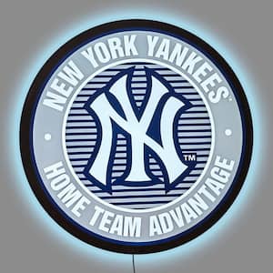 New York Yankees Home Team Advantage 24 in. LED Lighted Sign