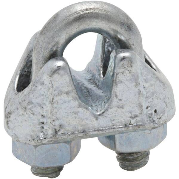 National Hardware 1/8 in. Zinc-Plated Wire Cable Clamp-DISCONTINUED