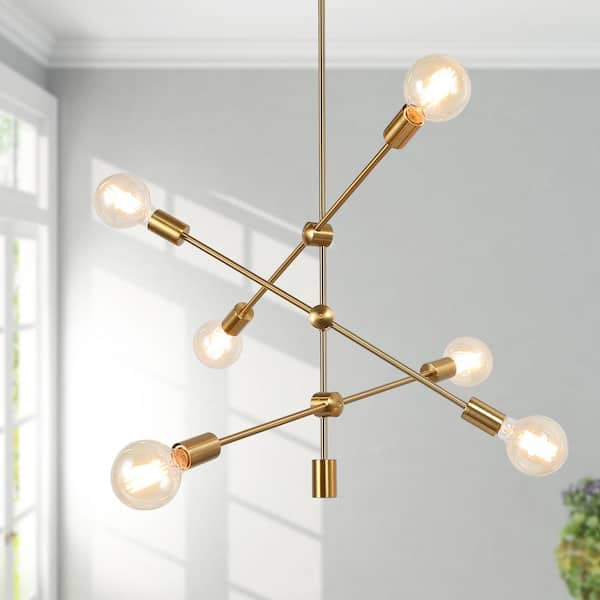 brass gold pendant light