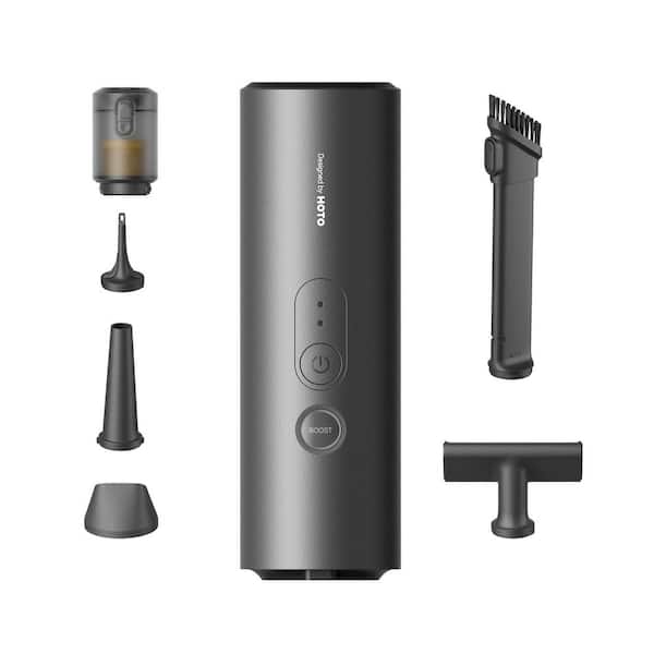 Autocare Series Bagged Cordless HEPA Handheld Vacuum Duster Blower for Car, Desk, Computer, Electronics and Home in Grey