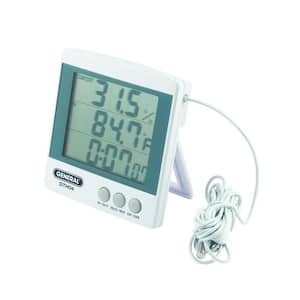 Digital Humidity and Temperature Monitor with Clock and Jumbo Display