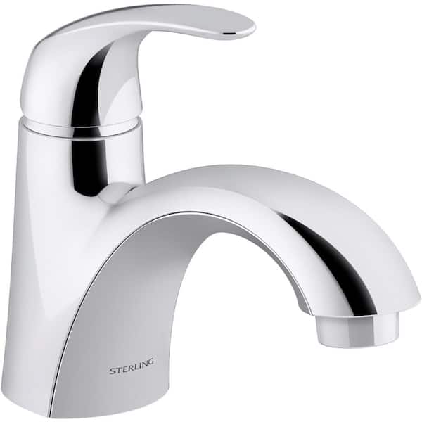 KOHLER Valton Single Handle Single Hole Bathroom Faucet in Polished ...