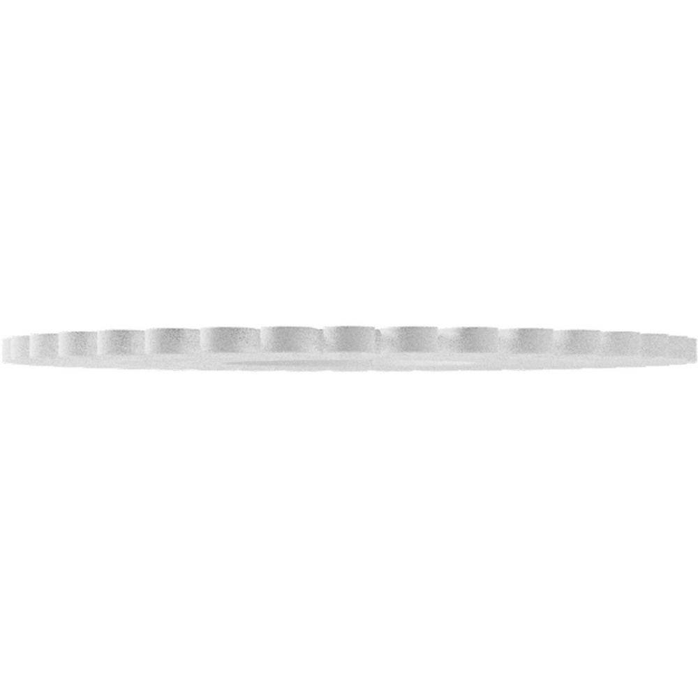 24" White PVC Pierced Ceiling Medallion