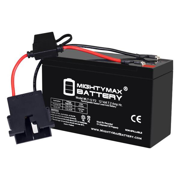 Mighty Max 12V 7Ah SLA Battery - 6 Pack Replacement For Ultracell UL7-12 | Maintenance Free