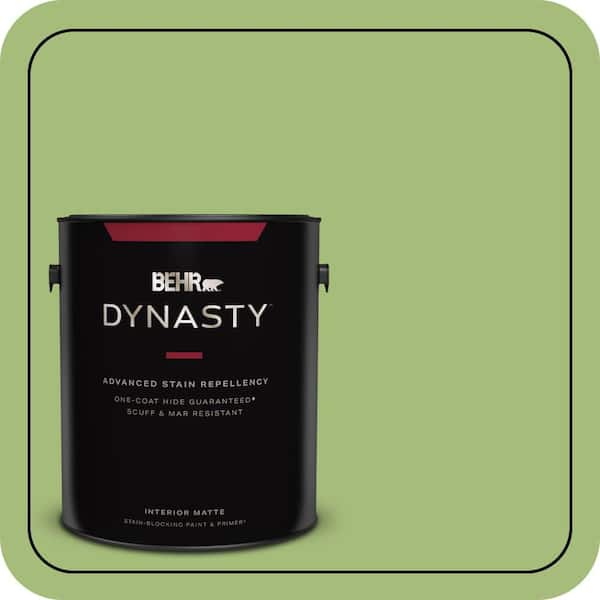 BEHR DYNASTY 1 gal. #P370-5 Lazy Caterpillar Matte Interior Stain-Blocking Paint & Primer