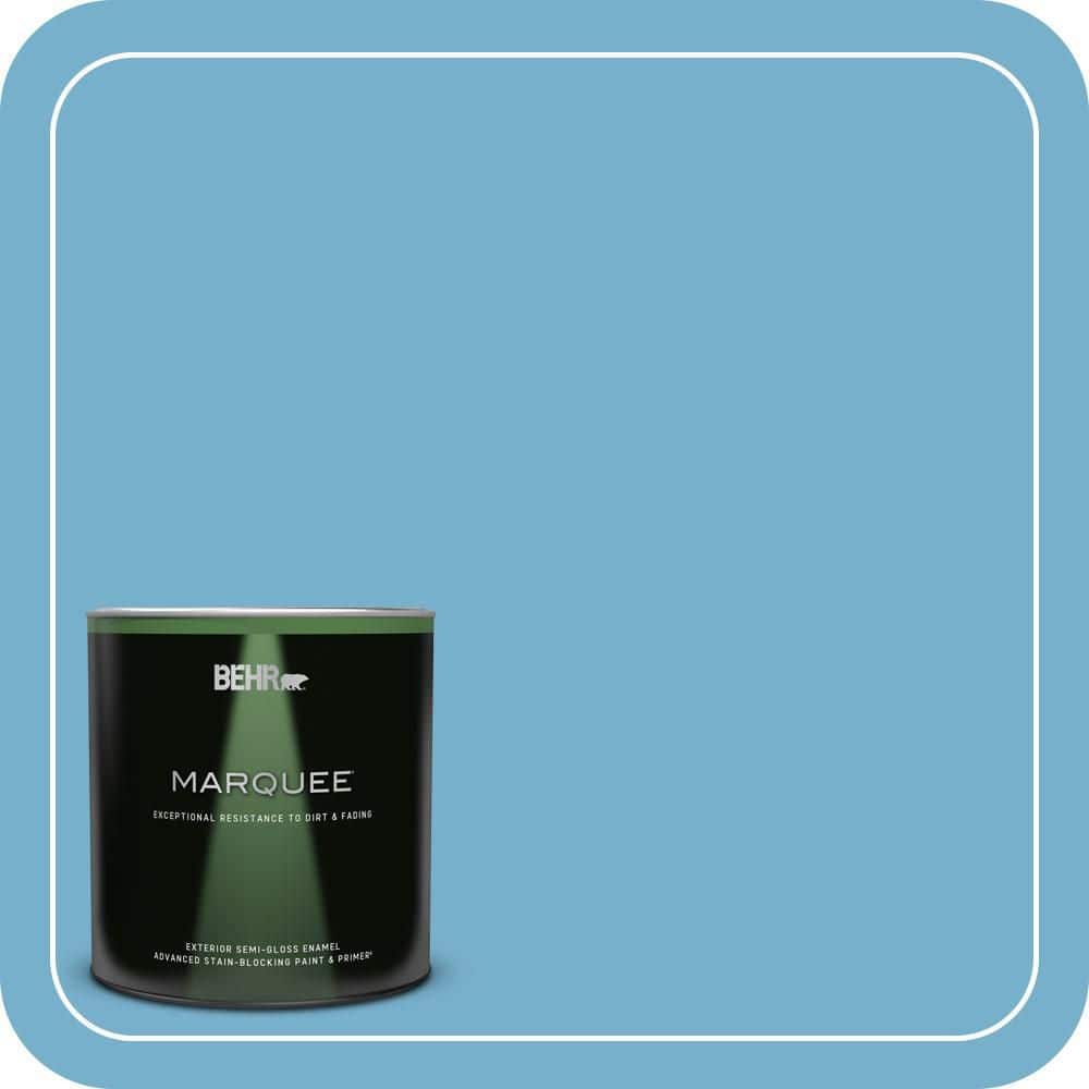 1 qt. #550D-5 Ocean Cruise Semi-Gloss Enamel Exterior Paint & Primer price history on PriceWatchPro