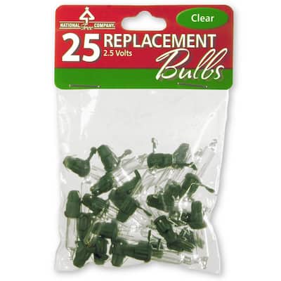 Clear Replacement Bulbs (25-Count)