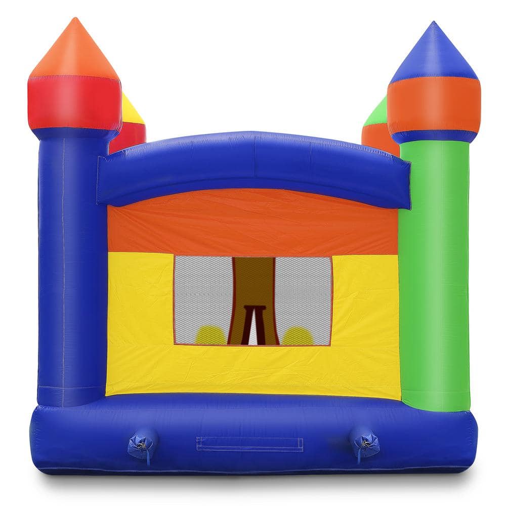 Commercial Grade Multicolor Castle Bounce House with Slide