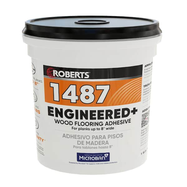 ROBERTS 1 U.S. Gal. (4 qt.) Engineered Wood Floor Adhesive